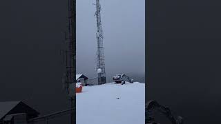 Fjellheisen snow fall trek #norway #norwegian #tromsø #oslo #snowfall #snow #views #views_viral