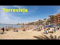 Torrevieja, Costa Blanca, Spain. Sunny Saturday Morning Walking Tour to Popular Playa del Cura ☀️🇪🇸