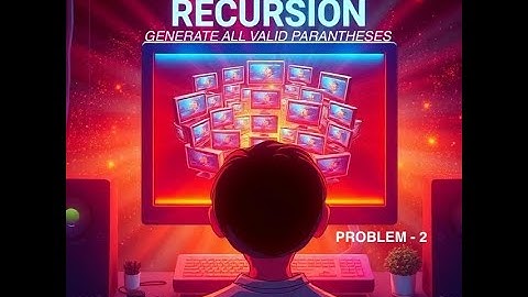 Generate All Valid Parentheses — Recursion Explained Simply-PROBLEM 2 - Bit by Bit