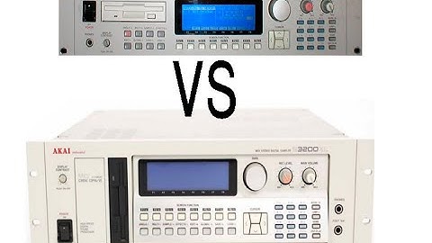 HARDWARE SAMPLER SHOWDOWN ( S3000XL VS S3200XL )