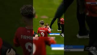 Liverpool player with family wife and children. video short #short