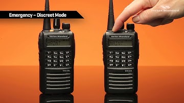 Vertex Standard eVerge Emergency and  Lone Worker