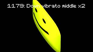 Down vibrato middle x2 (The Ultra OOF Variations Season 2 - [1179])