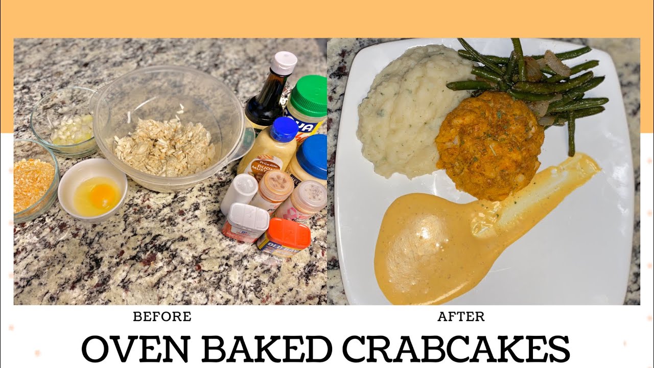 Cook With Me - Oven Baked Crab Cakes - Beginner Friendly Tutorial - YouTube