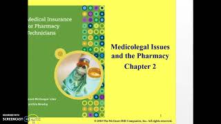 Medical Insurance for Pharmacy Technicians - Week Five Presentation