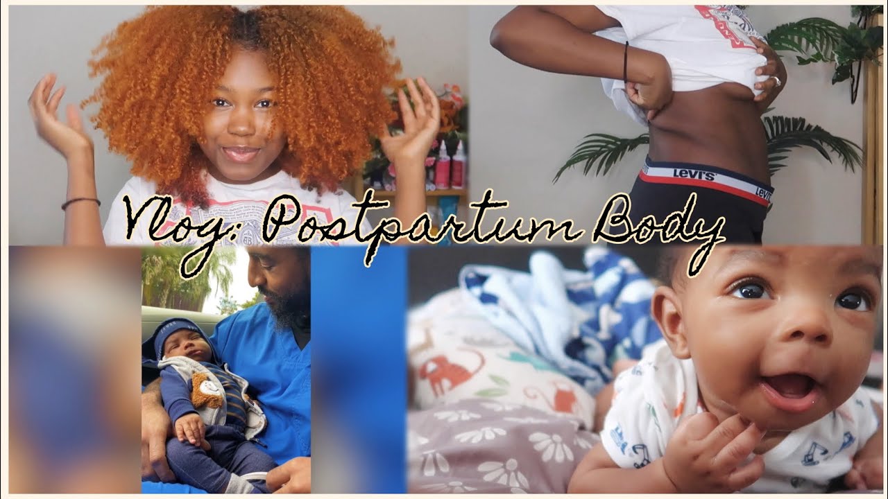 My body 4 months Postpartum | mom vlog
