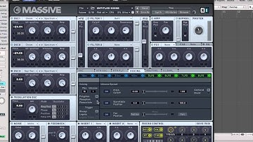 Dubstep Growls & Pitch Mod Leads Part 3 - Pitch Mod Leads With Massive