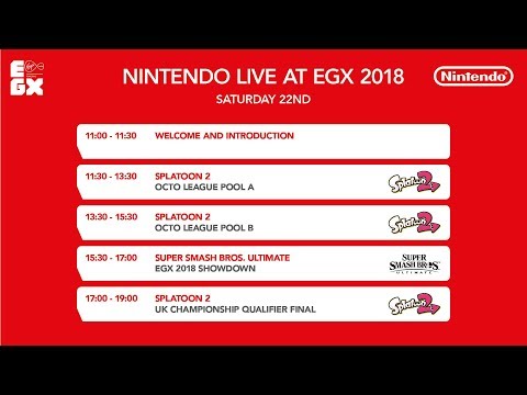 Nintendo UK VS Live from EGX 2018 - Nintendo UK VS Live from EGX 2018