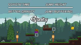 How to Make PERFECT Jump Physics in Unity 2D (Coyote Time Included)