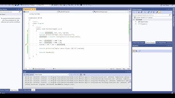 C# Dersleri 9 -  Kâr, Kdv ve satış fiyatı hesaplama