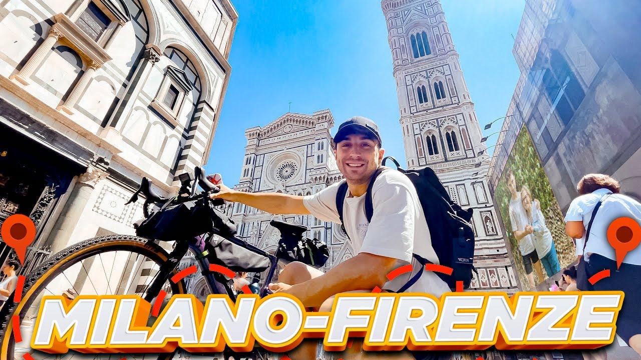 DA MILANO A FIRENZE IN BICI PER FARE UNA SORPRESA A MIA NONNA!