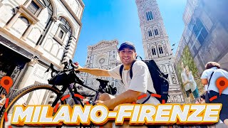 DA MILANO A FIRENZE IN BICI PER FARE UNA SORPRESA A MIA NONNA!