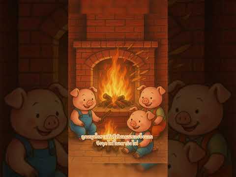 ลูกหมูทั้งสามตัวกับจิ้งจอกเจ้าเล่ห์ #animation #cartoon #fairytalesstory #funny