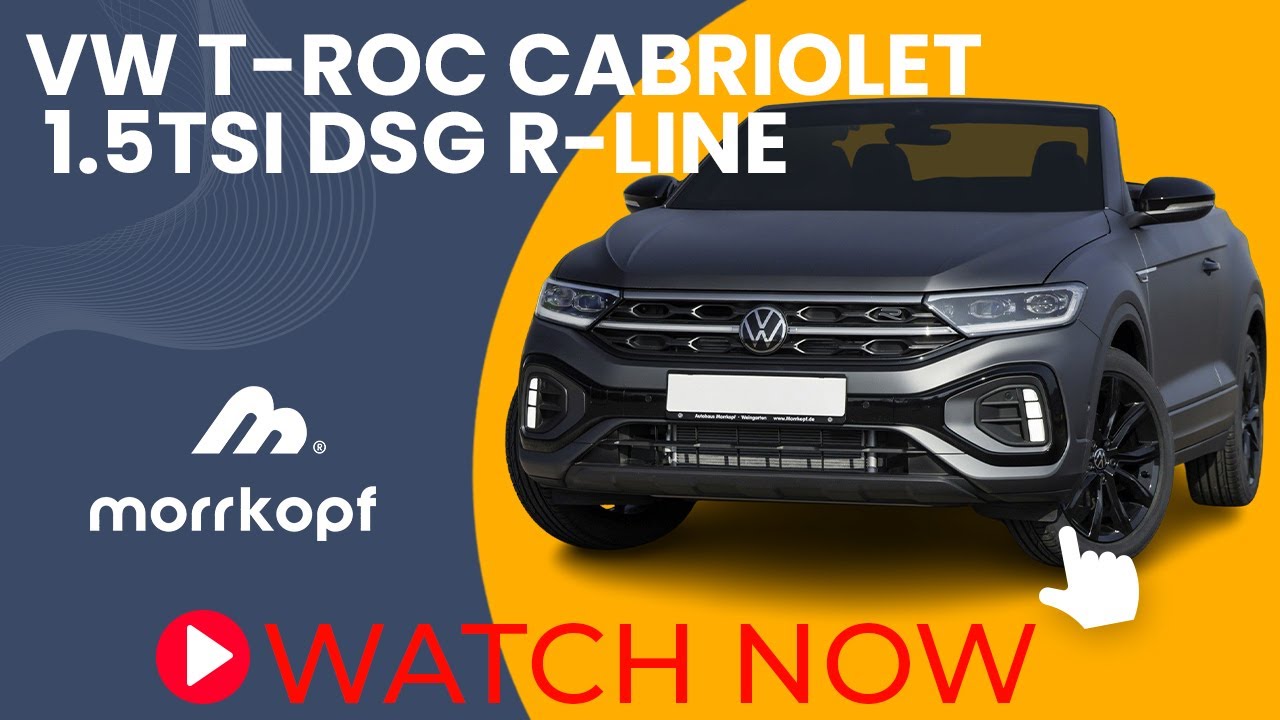 Volkswagen T-Roc Cabriolet 1.5TSI DSG R-Line Edition 