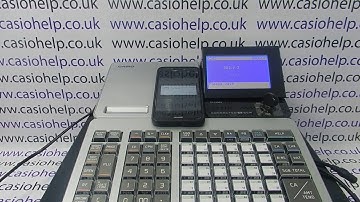 How To Use Casio ECR+ Smartphone App To Run A Z Reset Report On Casio Cash Register