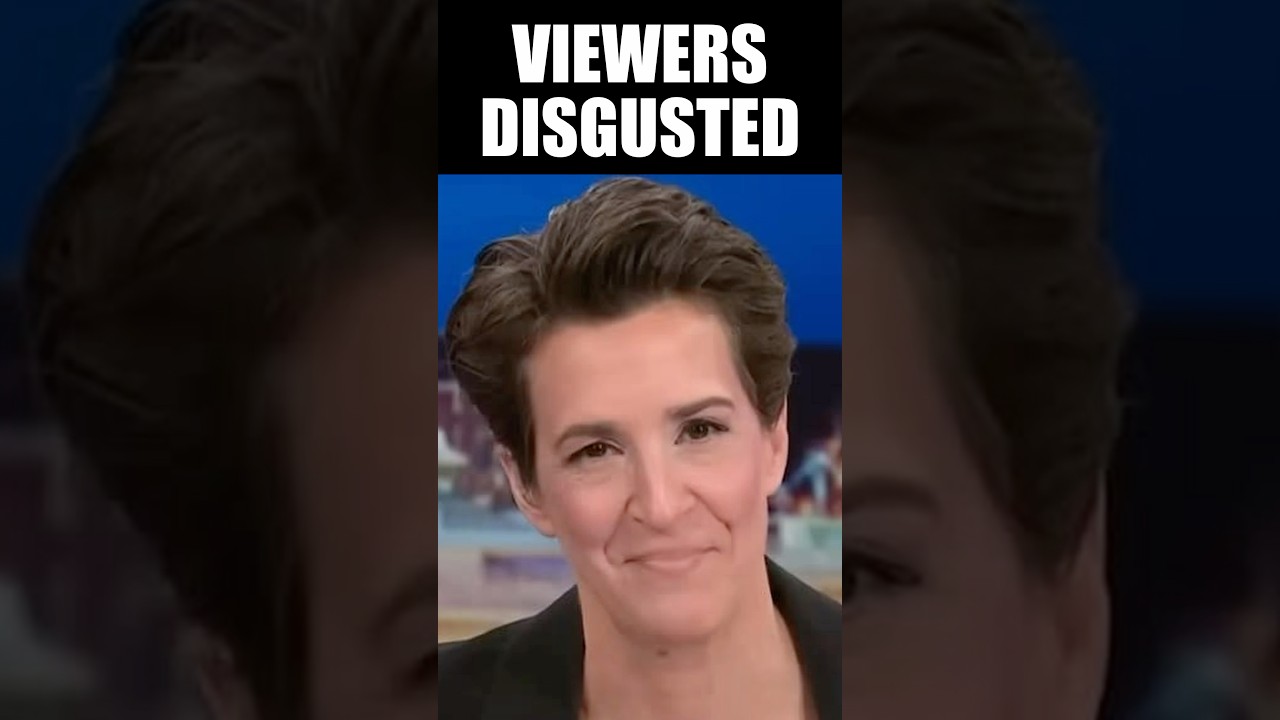 Even MSNBC Viewers Were Revolted by Rachel Maddow’s Reaction to This
