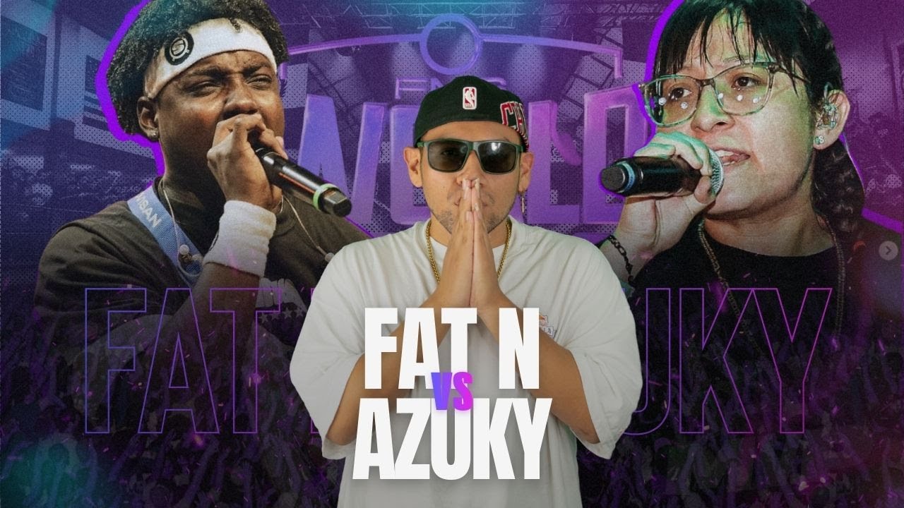 LA NIÑA GALÁCTICA EN TODO SU ESPLENDOR 🔥| AZUKY VS FAT N | FMS WORLD SERIES - JORNADA 5