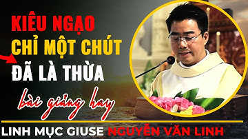 Kiêu Ngạo Một Chút Đã Là Thừa || Bài Giảng Hay Lm Giuse Nguyễn Văn Linh