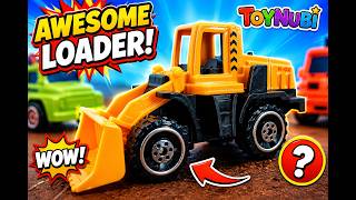 WOW! WHAT CAN THIS TOY LOADER DO 😱🚜 | ToyNubi