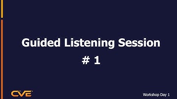 Guided Listening Session #1