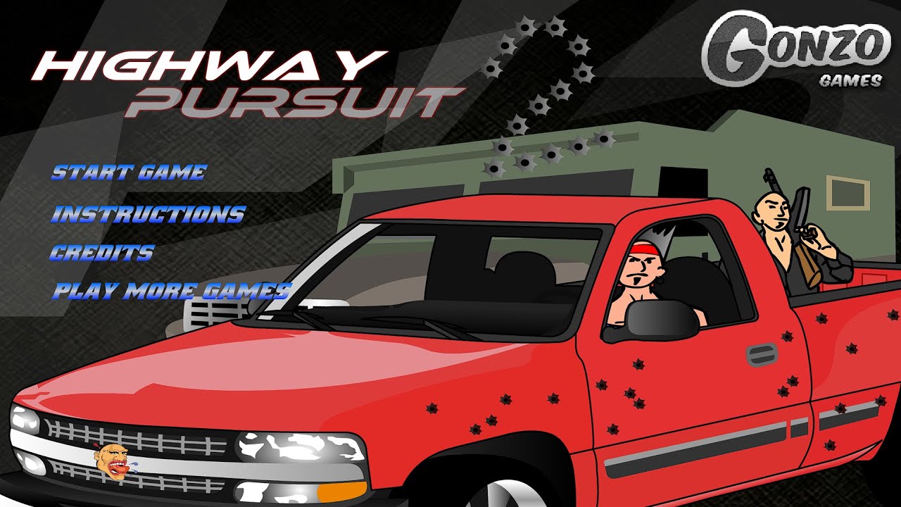 Highway Pursuit 2 (Flash Game) Full Gameplay