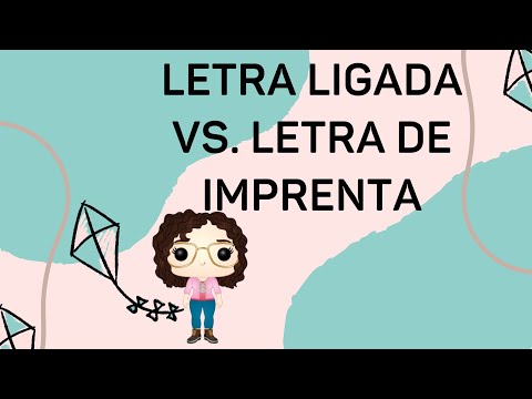 𝓛𝓮𝓽𝓻𝓪 𝓵𝓲𝓰𝓪𝓭𝓪 VS Letra de imprenta | Alma Montessori