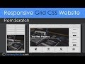 Build a Responsive Grid CSS Website Layout From Scratch