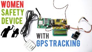Make it Yourself Women Safety Device With GPS Tracking With Fingerprint Module & SMS Alerts screenshot 1