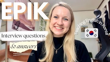 How To PASS Your EPIK Interview//「 ✦EPIK Interview Questions & Answers + Tips!  ✦ 」