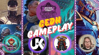 4 BLUE PLAYERS WALK INTO A POD: CEDH (BRACKET 5) WITH FUZZ, TOWNZ & VEIL OF DEATH MTG
Now then Scallywags,
This week we are back to some spicy cEDH games with a blue filled pod!
This week we are Joined by Townz from @GatheringTheMagicYT Fuzz from CEDH.UK and @VeilofDeathMTG
This was such a fun and swingy game with tonnes of Banter. If you like cEDH or High powered Games, this one is for you! weirdly even though we all played blue, not a single Rhystic Study was resolved!
This week its Tymna the Weaver/ Kraum, Ludivics Opus, VS. Kinnan, Bonder Prodigy VS. Teval, The Balanced Scale VS. Hashaton, Scarabs Fist
Be Sure to go and show our wonderful guests some love by visiting their socials!
Veil of Death: youtube.com/@VeilofDeathMTG | https://bsky.app/profile/deathmagick37.bsky.social || Townz: https://bsky.app/profile/stevethedeckhead.bsky.social | https://www.youtube.com/@GatheringTheMagicYT || Fuzz: https://bsky.app/profile/amfuzzlel.bsky.social | https://discord.gg/MGhWPe3SWV
Check out the deck lists over on Moxfield
https://moxfield.com/bookmarks/e69ay-cedh-may-4th-2025
BECOME A QUARTERMASTER
If you want to join the amazing ranks of the Quartermasters, you can so by either subscribing to our Twitch channel or by supporting us via our Patreon .
Also through out March, we are entering all QMs into a prize draw to win a #mtgaetherdrift Living Energy Precon
https://patreon.com/BrazenCoalitionGames?utm_medium=unknown&utm_source=join_link&utm_campaign=creatorshare_creator&utm_content=copyLink
Youll get loads of cool rewards like a secret area of the discord, your name on the credits real, entry into giveaways and much much more
MERMAIDS CHARITY LINK
https://tilt.fyi/72OnCEiKBt
Throughout may we are raising funds for MerMaids, A charity dedicated to supporting Trans and LGBTQ folks with what ever they may need.
Lets be real, currently, we are in the darkest timeline, and we should be banding together to support those of use who are at greatest risk now more then ever.
BUYING PRODUCT
Want to grab some magic product and help the show, you can get yours and other amazing MTG Product from Magic madhouse by using this link https://bit.ly/Manadork
STORING YOUR BULK
Want an eco friendly way to store all of the expensive card board!? Bulkbox have you covered. go to www.bulkbox.co.uk and use code MANADORK10 for 10% of your first order
Brazen Coalition Games
Twitter: https://x.com/BrazenCGames
Twitch: / brazencoalitiongames
Hosts personal Twitter accounts
John : https://x.com/Manadorkjohn
Martin: https://x.com/WhiteTiger1901
Gareth: https://x.com/ChargingBadger
Anil: https://x.com/godigumdrop
Lewis: https://x.com/l3w_iss
Hosts Blue Sky accounts
John: https://bsky.app/profile/brazencoalitiongames.com
Anil: https://bsky.app/profile/chronomagistrate.bsky.social
Gareth: https://bsky.app/profile/chargingbadger.bsky.social
Music:
Step by step: Tunetank
Brazen coalition Games theme: Adamthegathering
#magicthegathering #mtg #cmdr #commander #highpoweredcommander #brazencoalitiongames #cedh #bluefarm #mtgtarkir 4 BLUE PLAYERS WALK INTO A POD: CEDH (BRACKET 5) WITH FUZZ, TOWNZ & VEIL OF DEATH MTG