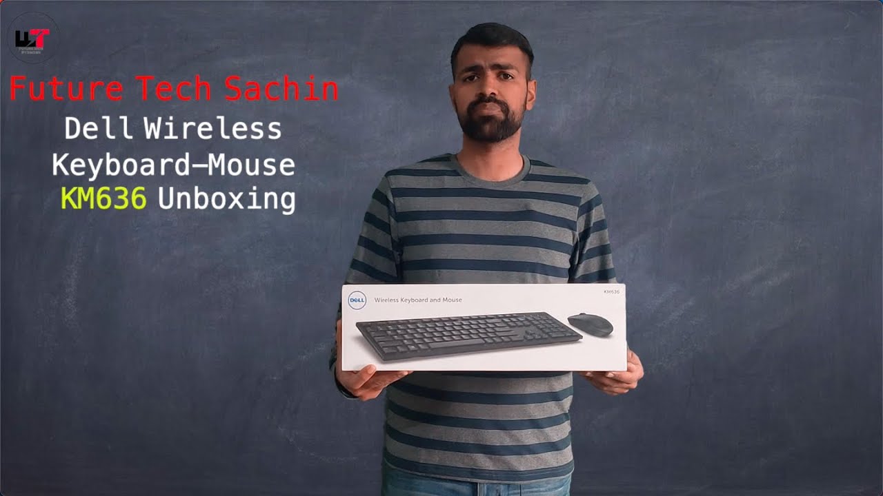 Dell Wireless Keyboard Mouse KM636 Unboxing & Review || Dell KM636 Review  || Future Tech Sachin