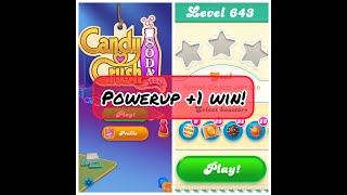 Candy Crush Soda Saga - Level 643 (P1W)