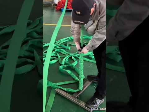 حزام رفع مرن 2 طن مع الملابس