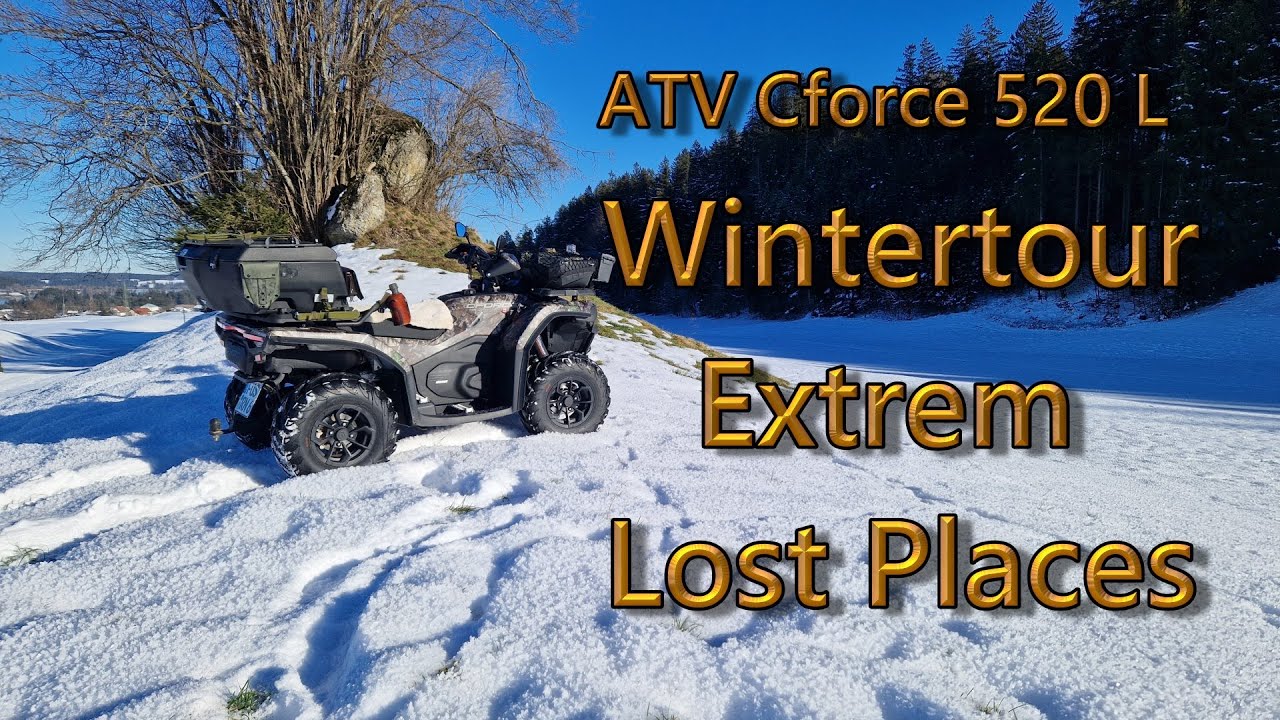 ATV Cforce 520 L - Wintertour Extrem 2025
