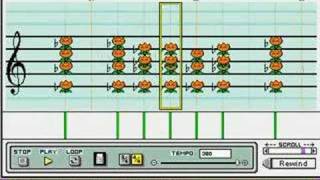 I Hear a Voice A-Prayin (Mario Paint)
Fourth video. This is one of my favorite pieces that was done at my County Chorus. Words and music are by Houston Bright, and the guest conductor who picked this out was David Lantz III.
I like this piece for several reasons but most of all because it features the basses. The basses have a unique, lively, catchy part that is practically independent from the rest of the chorus; being a bass it was very fun to sing. Though the instruments for the other vocal parts change from time to time, I kept the basses on hearts so they dont get jumbled with the rest of the ensemble.
Im experimenting a bit here, and Im curious to see how people like it. I Hear a Voice A-Prayin was a capella (no piano, only singing) and I had the sheet music, so I figured Id be able to create it on Mario Paint Composer. I hope you enjoy; please rate and comment. I Hear a Voice A-Prayin (Mario Paint)