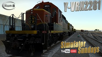 Run 8 Live | Y-VRN281 LAJ | Mateo Server