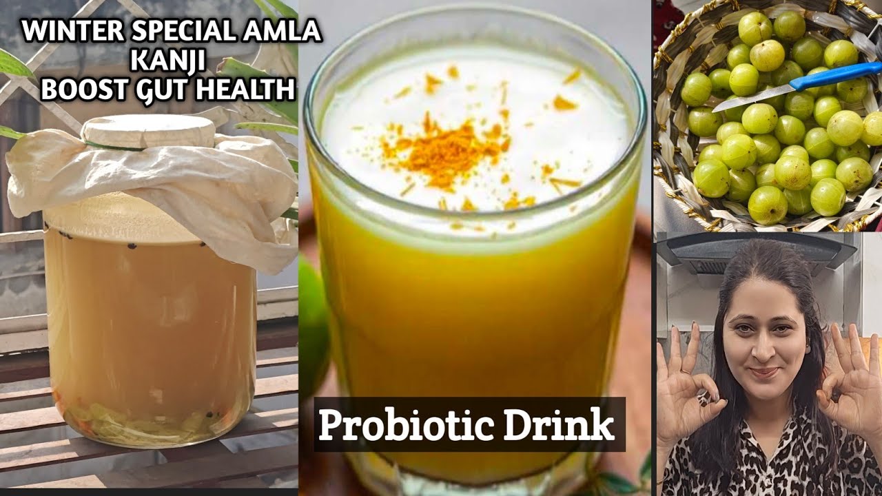 Probiotic immunity Booster Amla Kanji Drink Recipe | Amla Kanji for your Gut Health | Winter Drink |