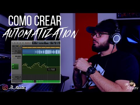 Como crear Automatización a tus instrumentos [Logic Prox] Modifica tu sonido con Automatización