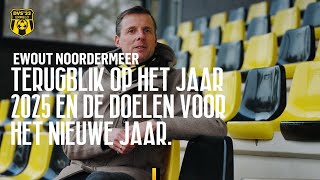 Ewout Noordermeer blikt terug op 2025 en kijkt vooruit naar de doelen voor 2026