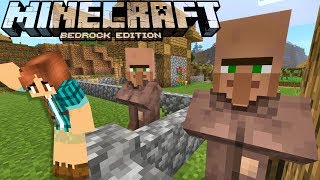 I DONT LIKE VILLAGERS  | Minecraft Bedrock Episode 11