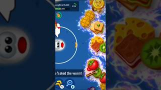 Worms Zone io Hungry 😄BIG SNAKEGAME🐍PLAY EP 2004#SHROTS #WORMSZONEIΟ#BIGSNAKEGAME #SNACKGAME3D