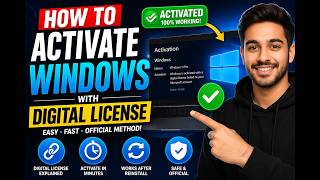 How to Activate Windows with Digital License – Step-by-Step Guide