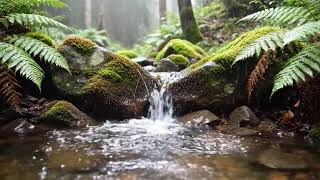💤 LIVE Rainforest Mist Sleep Sounds POV Inside Forest River Ambience for Sleep Fast All Night!