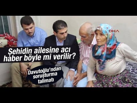 Şehidin ailesine acı haber böyle mi verilir?