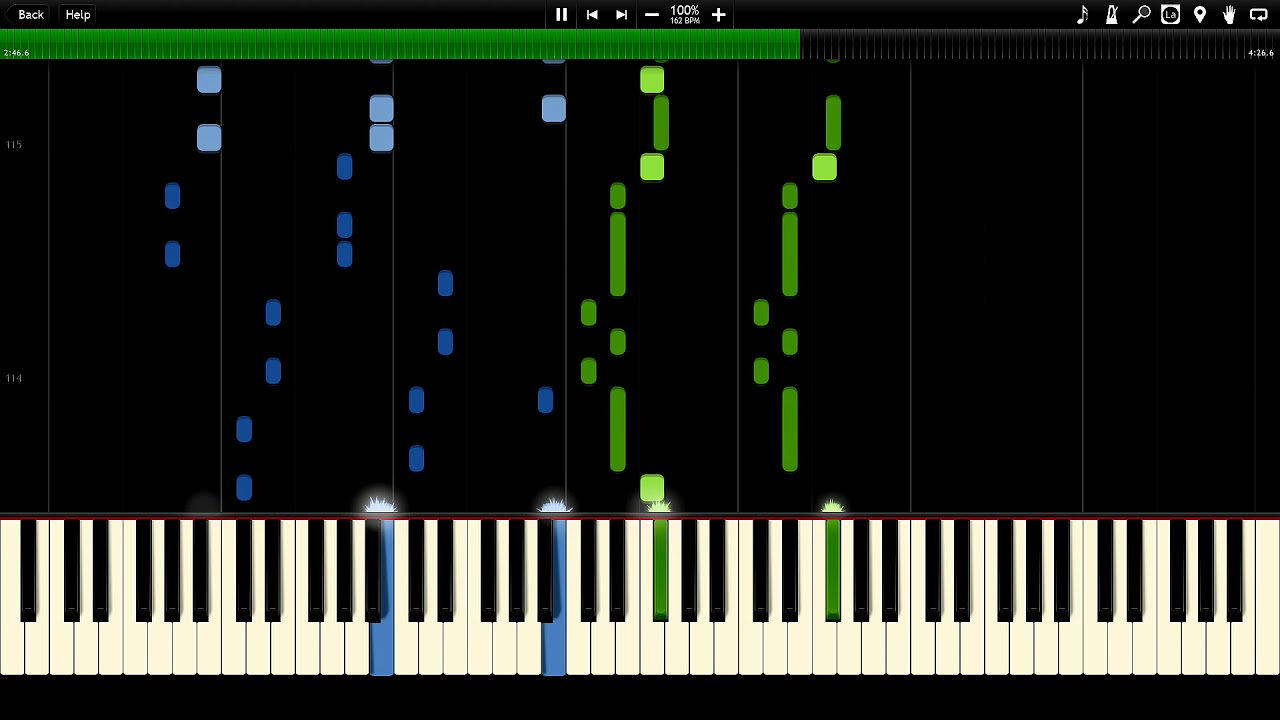 Initial D 5th Stage (Ken Blast) - The Top Synthesia Piano MIDI //Nyinny