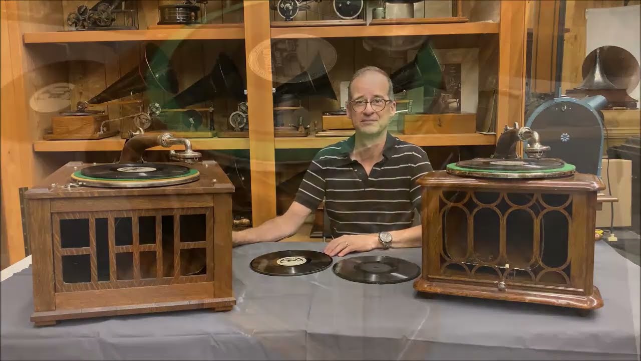 Edison A-60 Diamond Disc Phonograph & B-60 - YouTube