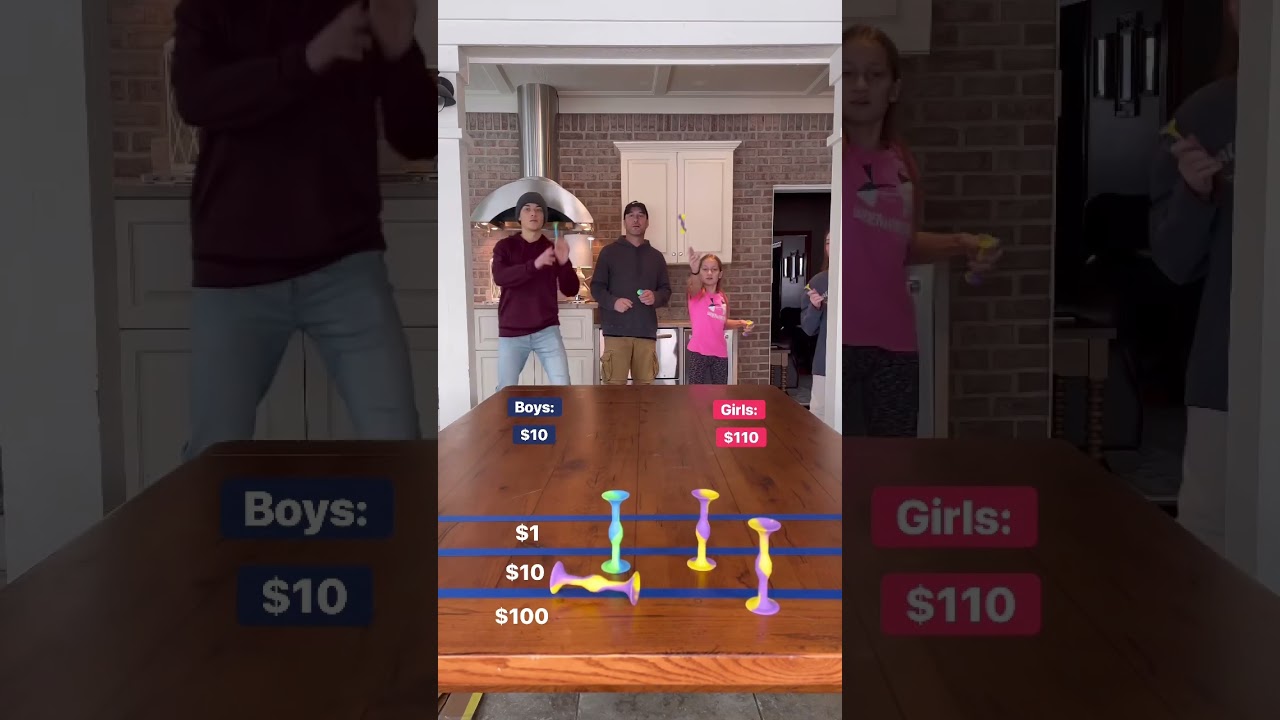 Money pop darts battle!! 