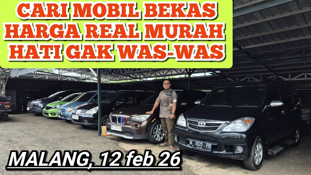 12 Februari 2026 Mau Puasa UPDATE STOCK MOBIL BEKAS MURAH BERKWALITAS TERPERCAYA ATMAJAYA #malang 