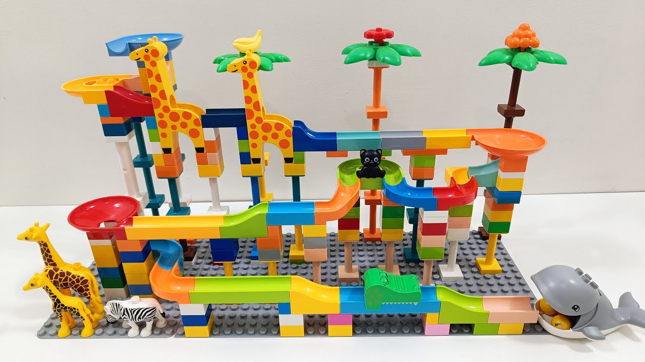 Fast & Colorful Marble Run Race | Hypnotic ASMR Action