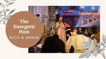 A Wedding in "Paris" : Rico and Annie | The Energetic Host | Wedding Host
